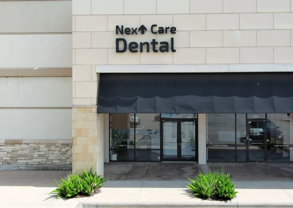 The entrance to Next Care Dental